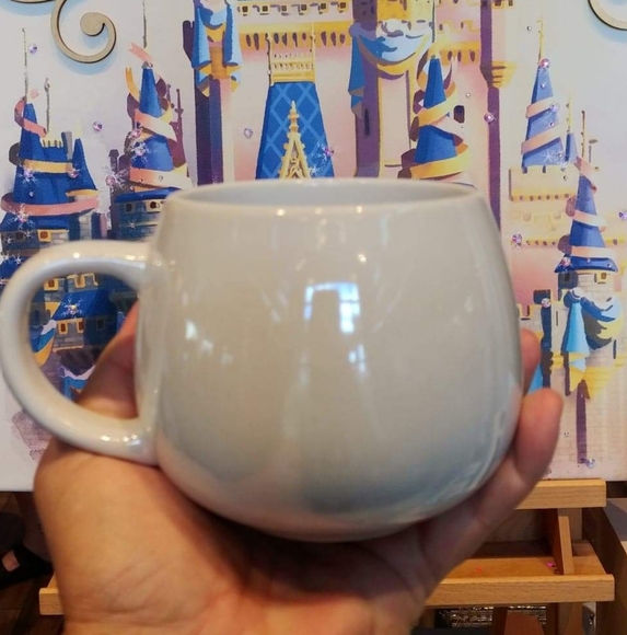 💝NWT WALT DISNEY WORLD 50TH ANNIVERSARY IRIDESCENT CINDERELLA CASTLE MUG - Picture 3 of 3